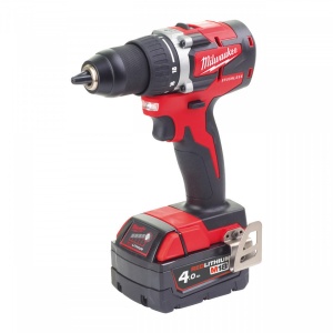 Mașină de găurit, compactă, cu motor fără perii M18™ Milwaukee M18 CBLDD-402C, alimentare Cu acumulator - echipat