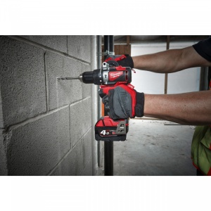Mașină de găurit cu percuție, cu motor fără perii M18™ Milwaukee M18 BLPD2-402X, alimentare Cu acumulator - echipat