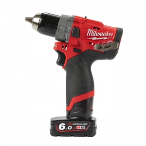 Masina de gaurit si insurubat cu percutie cu acumulator Milwaukee FUEL M12 FPD-602X, cuplu 44 Nm, livrata cu acumulatori, valiza