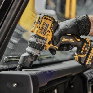 Masina de gaurit si insurubat Dewalt DCD703NT, compatibila cu acumulatori XR 12V, 4 mandrine interschimbabile, 57.5 Nm, valiza de transport TSTAK - Img 2