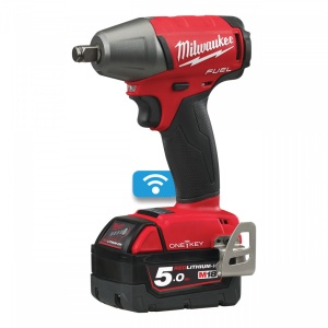 Mașină de înșurubat cu impact 1/2″ cu inel de etanșare ONE-KEY™ FUEL™ M18 ONEIWF12-502X ( KIT: 2 x M18 B5 Acumulator, M12-18 FC Încarcător, Cutie HD) - Img 3