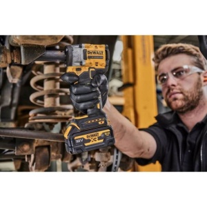 Masina de insurubat cu impact Dewalt DCF921P2G, patrat 1/2", maxim 406 Nm, cu 2 acumulatori 18V XR /5.0 Ah tip "G" si incarcator in insert termoformat pentru sertare - Img 3