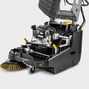 Masina de maturat-aspirat cu motor termic Karcher KM 75/40 W G Facelift, autotractare - Img 4