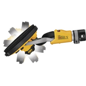 Masina de slefuit pereti cu acumulator LI-Ion 18 V XR DeWalt DCE800T2, brushless, 2 x 6 Ah, 225 mm, incarcator - Img 7