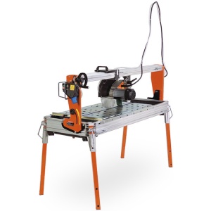 Masina de taiat placi, materiale de constructii 120cm, 2.2kW, PRIME 120S cu laser si roti - Battipav-91201 - Img 2