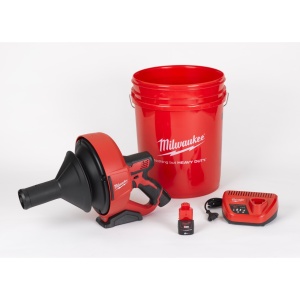 Mașină desfundat țevi sub-compactă cu spirală cu diametrul de 6 mm M12™ Milwaukee M12 BDC6-202C, alimentare cu acumulator - echipat - Img 14