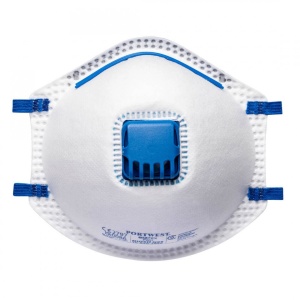 Masti cu Supapa FFP2, pachet 10 buc, culoare Alb P201