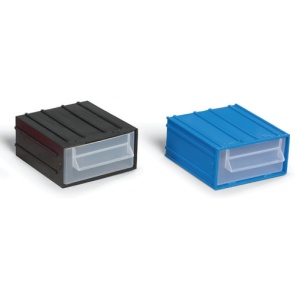 Modul plastic cu capac Port-Bag 105x120x50mm negru - Img 2