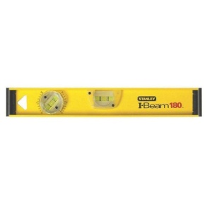 Nivela cu bula reglabila 180° Stanley 1-42-919, I- BEAM, 40 cm, 2 fiole - Img 2