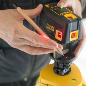 Nivela cu laser Stanley Fatmax FMHT1-77413 cu 5 puncte, linie laser rosie - Img 3