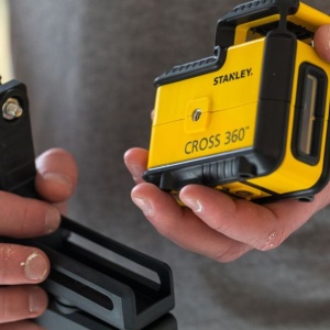 Nivela laser 360°, cu autonivelare, Stanley SLL360, dioda rosie - Img 4
