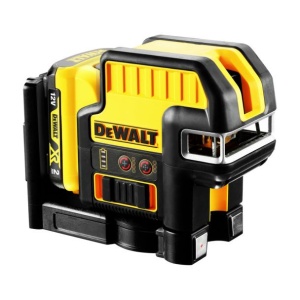 Nivela laser cu 5 puncte in cruce DeWalt DCE0825D1R, rosu, 15 m, Li-Ion, 10.8V, 2 Ah - Img 1