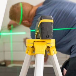 Nivela laser Stanley Fatmax FMHT77595-1, linie laser verde, in cruce - Img 5