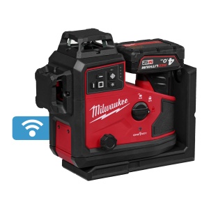 Nivela laser verde cu aliniere automata Milwaukee 360°, in 3 planuri, model M12 A3PLO-401C - Img 14