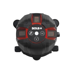 Nivela Laser Verde Sola ATLAS GREEN multilinie si punct - 360°, 25m, Li-Ion - Img 13