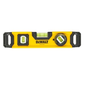 Nivela torpedo Dewalt DWHT0-43003, 25 cm, 3 fiole, magnetica - Img 2
