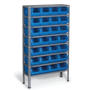 Organizator pe suport metalic 24 module 930x300x1600mm