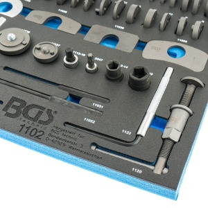 Organizator pentru carucior BGS, 50 piese presat cilindrii frana, 2/3 sertar - Img 4