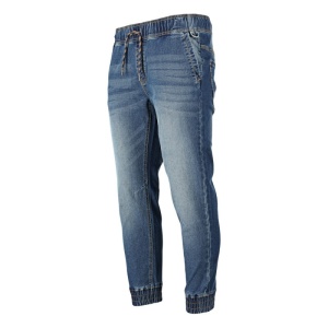 PANTALON TIP-BLUGI ELASTIC CU SNUR SI MANSETE - Img 3