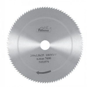 Panza circulara monometal (neplacate) Pilana pentru lemn 200x1.8x25mm Z100