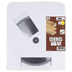 Panza pentru fierastrau circular de masa Wolfcraft 6594000, diametru 400 mm, diametru interior disc 30 mm, latime taiere 3.5 mm, 36 dinti, seria maro. - Img 2