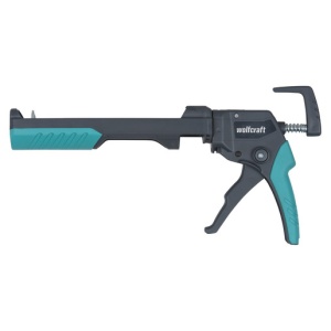 Pistol mecanic pentru silicon Wolfcraft MG 400, maner Ergo, 180 kgf - Img 2