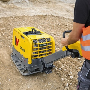 Placa compactoare reversibila Wacker Neuson DPU110 Lec970, diesel, greutate 830 kg, forta de impact 110 kN, pornire electrica - Img 8