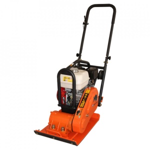 Placa compactoare unidirectionala PC65-H, 10.5 kN, motor Honda, benzina 5.5 cp, greutate 60 kg - Img 2