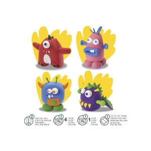 Plastilina ModeLight PlayBox Carioca - Img 2