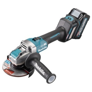 Polizor unghiular Makita XGT, 125 mm, livrat cu 2 acumulatori 40Vmax 4.0Ah