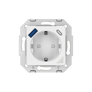 Priză de perete WiFi Tellur Smart, 3600W, 16A, PD20W, USB 18W, monitorizare consum, alb - Img 3
