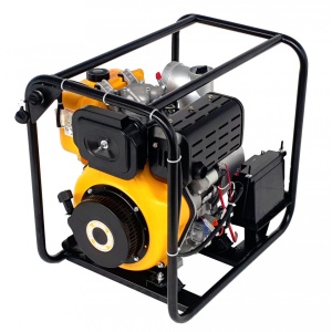 ProGARDEN PD40E motopompa 4"/100mm, diesel, apa curata, pornire electrica