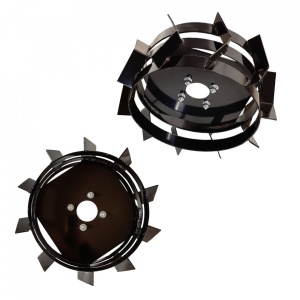 ProGARDEN set roti metalice 440x180mm, manicot cu flanse, hex 32mm