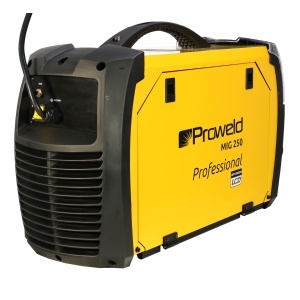 ProWELD MIG 250 Synergetic Invertor digital MIG/TIG/MMA 200A, Sudură oțel, inox, aluminiu, fontă, Afișaj LCD, reglaj sinergic - Img 3