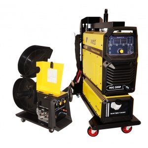 ProWELD MIG 500P invertor sudare MIG/MAG profesional, racire cu lichid, derulator detasabil, sudura aluminiu