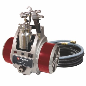 Pulverizator HVLP Titan CAPSPRAY 105 cu furtun si pistol - Img 1