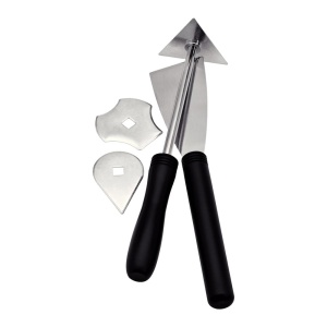 Raclete curatat vopsea, 5 buc set 5000210 - Img 1