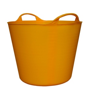 RECIPIENT FLEXIBIL CU MANERE - 27L / GALBEN