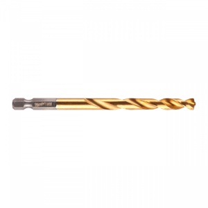 RED HEX - Burghie SHOCKWAVE™ HSS-Ground Titan pentru metal Milwaukee Ø 7x66x109 mm - blister 1 buc