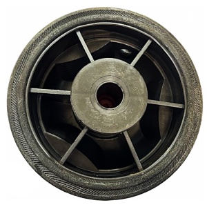 Roata compresor 125mm, pentru compresoare de 24l si 50l FIAC - Img 3