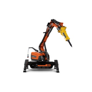 Robot demolator Husqvarna DXR 305 P1, 27kW, raza de actiune (sus) 5.2m, 1960kg - Img 1