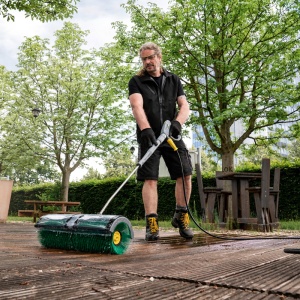 Rola tare pentru curatarea teraselor si a suprafetelor dure, Karcher - Img 3