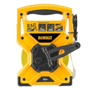 Ruleta cu banda lunga Dewalt DWHT34218-0, 30 m X 12.5 mm, banda fibra de sticla - Img 2