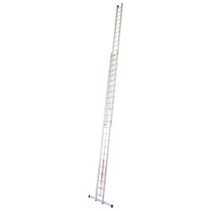 Scara culisanta cu sfoara, din aluminiu Stabilo 2x24 trepte - Img 1