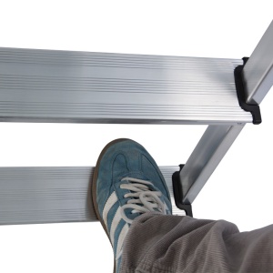 Scara Monto "Secury" cu MultiGrip System dubla cu trepte pe o parte, 6 trepte - Img 8