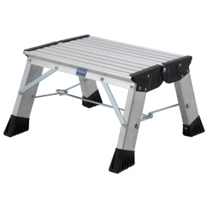 Scara Monto Treppy Plus Line dubla 1 treapta, argintie - Img 1
