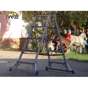 Scara platforma aluminiu RARIS dubla cu stabilizare tip 2AB - Img 6