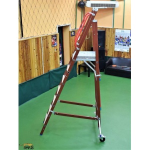 Scara RARIS, electroizolanta, fibra sticla, platforma mare, trepte late, tip SPMFE - Img 2