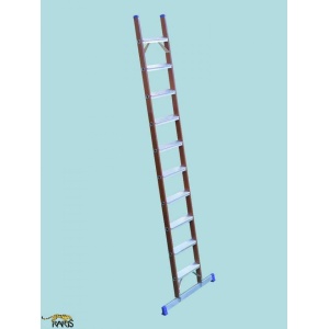 Scara RARIS, electroizolanta, fibra sticla, un tronson, trepte late, tip NL1E - Img 1