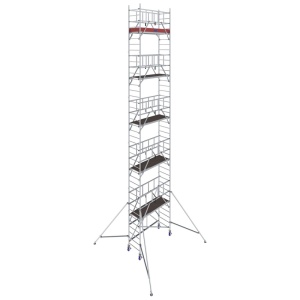 Schela Protec XS1000, 0,6 x 2m, aluminiu, inaltime lucru 11,7m - Img 3